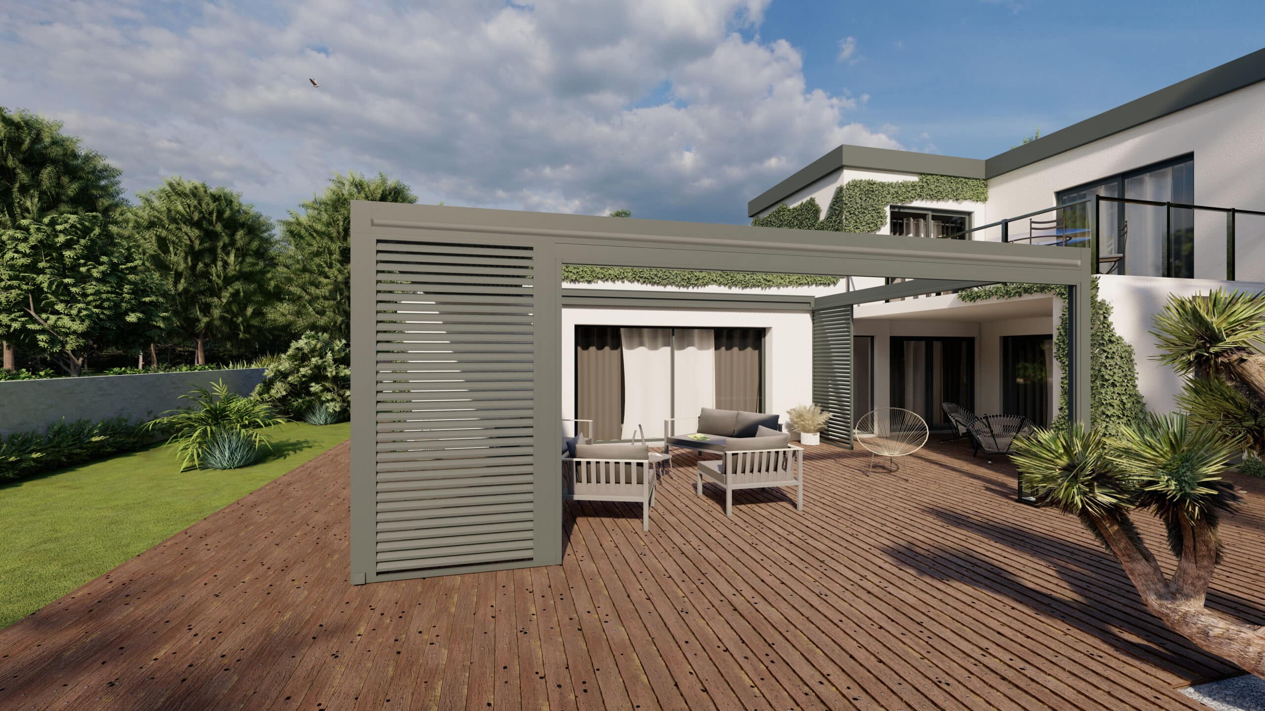 Pergola bioclimatique M165